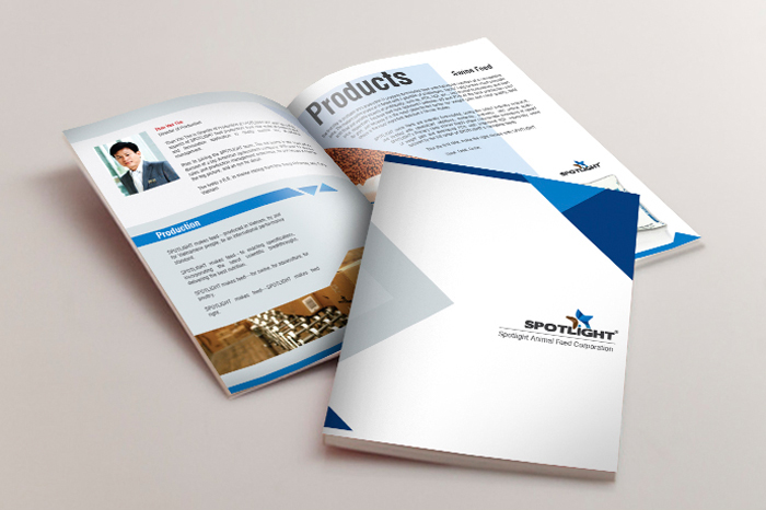 Spotlight - Thiết kế logo và profile thức ăn chăn nuôi Spotlight